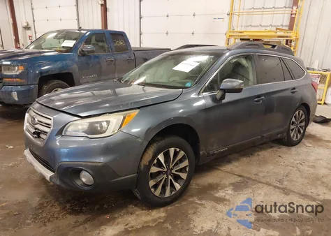 2015 Subaru Outback 3.6R Limited из США, поврежденный, VIN 4S4BSENC2F3270742